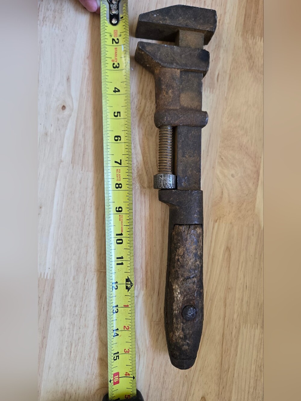 Antique Monkey Wrench Rustic Dexor Tools Americana